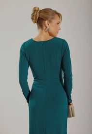 Vestido Longo Verde Esmeralda Buenos Aires 