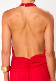 Vestido Longo Vermelho Marrakech