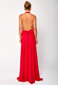 Vestido Longo Vermelho Marrakech