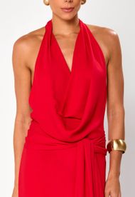 Vestido Longo Vermelho Marrakech