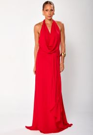 Vestido Longo Vermelho Marrakech