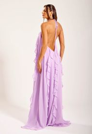 Vestido Longo Lilás Cala d'Or