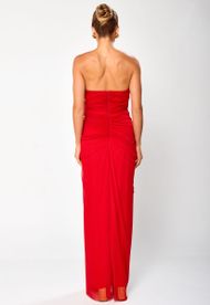 Vestido Longo Vermelho Chianti