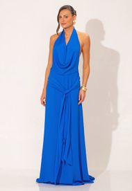 Vestido Longo Azul Bic Marrakech