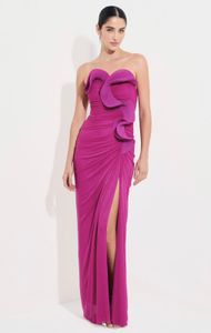 Vestido Longo Fúcsia Chianti