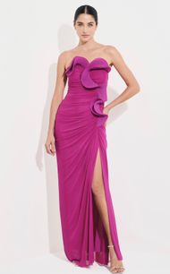 Vestido Longo Fúcsia Chianti