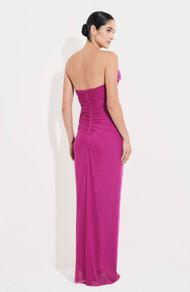 Vestido Longo Fúcsia Chianti