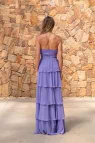 Vestido Longo Lilás Taíba