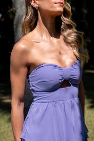 Vestido Longo Lilás Taíba