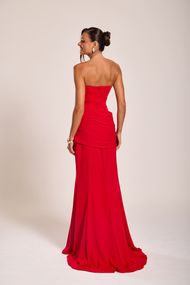 Vestido Longo Vermelho Marselha 
