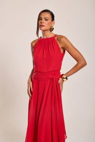Vestido Longo Vermelho Sevilha