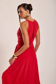 Vestido Longo Vermelho Sevilha