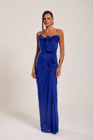 Vestido Longo Azul Bic Chianti
