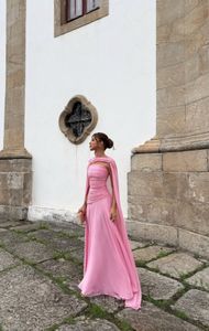 Vestido Longo Rosa  Algarve