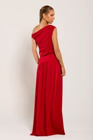 Vestido Longo Vermelho Monte Carlo