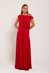 Vestido Longo Vermelho Monte Carlo