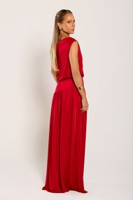 Vestido Longo Vermelho Monte Carlo