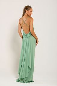 Vestido Longo Verde Menta Corumbau