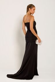 Vestido Longo Preto Marselha 