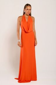 Vestido Longo Coral Marrocos