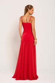 Vestido Longo Vermelho Palermo
