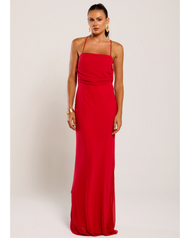 Vestido Longo Vermelho Corumbau