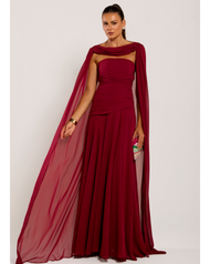 Vestido Longo Marsala Algarve