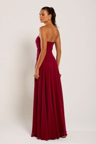 Vestido Longo Marsala Algarve