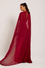 Vestido Longo Marsala Algarve
