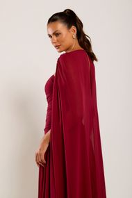 Vestido Longo Marsala Algarve