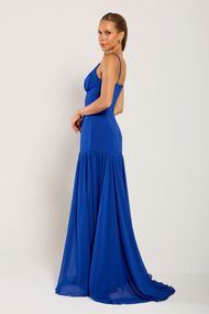 Vestido Longo Azul Bic Palermo