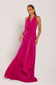 Vestido Longo Pink Escuro Marrakech