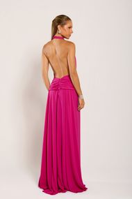 Vestido Longo Pink Escuro Marrakech