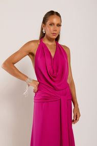 Vestido Longo Pink Escuro Marrakech