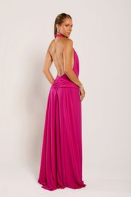 Vestido Longo Pink Escuro Marrakech
