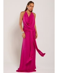Vestido Longo Pink Escuro Marrakech