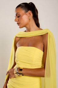Vestido Longo Amarelo Algarve