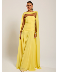 Vestido Longo Amarelo Algarve