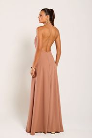 Vestido Longo Mocha Mousse Marrocos