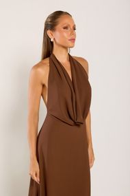 Vestido Longo Café Marrocos