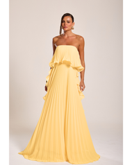 Vestido Longo Amarelo Petra