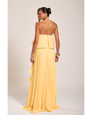 Vestido Longo Amarelo Petra