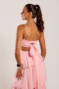 Vestido Longo Rosé Pernambuco