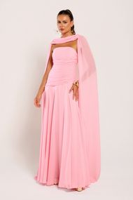 Vestido Longo Rosa  Algarve