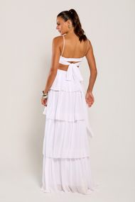 Vestido Longo Branco Pernambuco