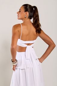 Vestido Longo Branco Pernambuco