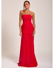 Vestido Longo Vermelho Marselha 