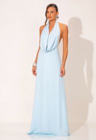 Vestido Longo Azul Serenity Marrocos