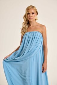 Vestido Longo Azul Serenity Maui 