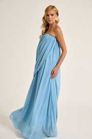 Vestido Longo Azul Serenity Maui 